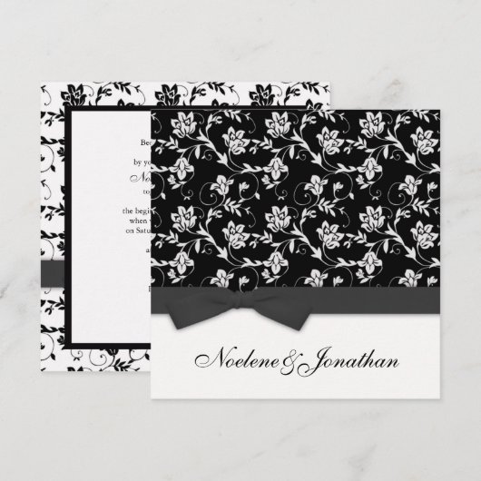 Uitnodiging voor een trottoir (Voorkant / Achterkant)