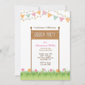 Uitnodiging voor een tuinfeest #2 (Voorkant)