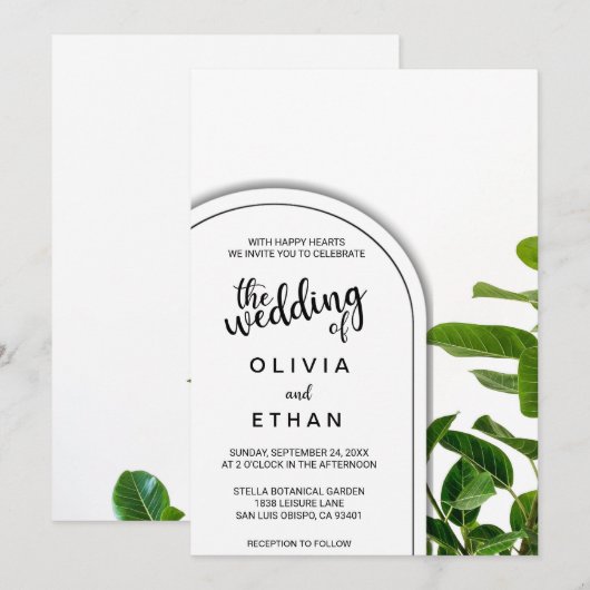 Uitnodiging voor een tweestrijd (Voorkant / Achterkant)