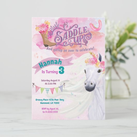 uitnodiging voor een uitnodiging voor een wedstrij (Staand voorkant)