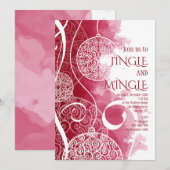 uitnodiging voor een vakantieinrichting (Voorkant / Achterkant)