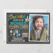 Uitnodiging voor een verjaardagsfeestje voor een w (Voorkant)