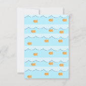 Uitnodiging voor een verjaardagsfeestje voor goudv (Achterkant)