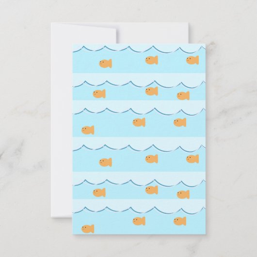 Uitnodiging voor een verjaardagsfeestje voor goudv (Achterkant)