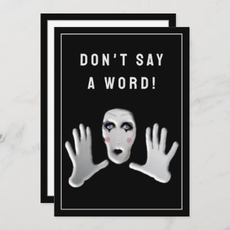 Uitnodiging voor een verrassingspartij