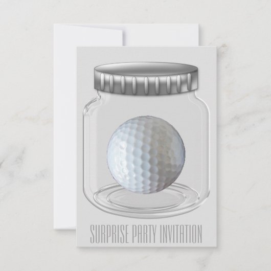 Uitnodiging voor een verrassingspartij (Voorkant)