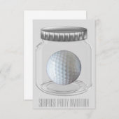 Uitnodiging voor een verrassingspartij (Voorkant / Achterkant)