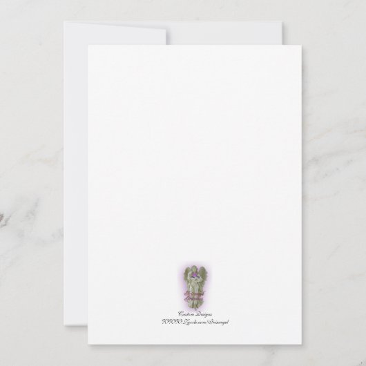 uitnodiging voor een vijftigjarig feest (Achterkant)