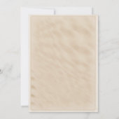 Uitnodiging voor een vintage krantenfeestje (Achterkant)