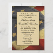  uitnodiging voor een Vlag Wedding (Voorkant)