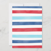 Uitnodiging voor een vliegtuig (Achterkant)