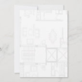 Uitnodiging voor een vloerplan (Voorkant)