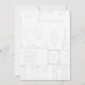 Uitnodiging voor een vloerplan (Achterkant)