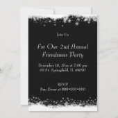 Uitnodiging voor een vrolijk kerstfeest (Achterkant)