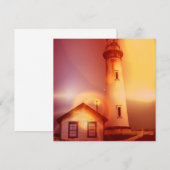  uitnodiging voor een vuurtoren (Voorkant / Achterkant)