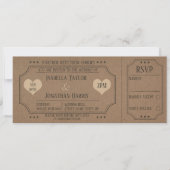  uitnodiging voor een weddenschap met RSVP (Voorkant)