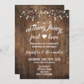 Uitnodiging voor een weggelopen bruiloft (Voorkant / Achterkant)