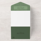 Uitnodiging voor een Wild Safari Big Cats-huwelijk (Buitenkant)