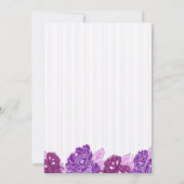 Uitnodiging voor een Wine & Cheese Bridal Shower (Achterkant)