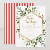 Uitnodiging voor een Winter Housewarmingfeest (Voorkant / Achterkant)