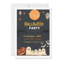 Uitnodiging voor een zoete en griezelige Halloween