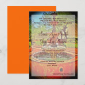 Uitnodiging voor een Zuidwest-Mexicaans huwelijk (Voorkant / Achterkant)