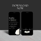 Uitnodiging voor een zwart-wit huwelijk