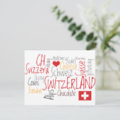 Uitnodiging voor een Zwitsers thema-evenement (Staand voorkant)