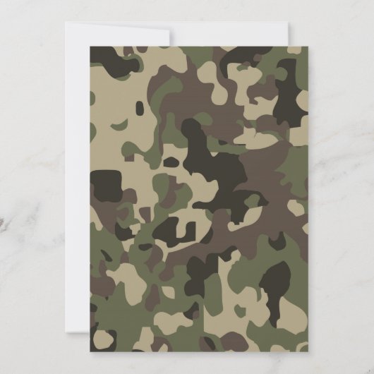 Uitnodiging voor eendenjacht (Achterkant)