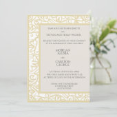 Uitnodiging voor eender welke gebeurtenis of geleg (Staand voorkant)