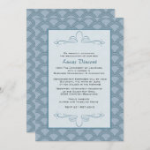 Uitnodiging voor eerbetoon (Voorkant / Achterkant)