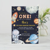 Uitnodiging voor eerste geboorte van buitenruimtes (Staand voorkant)