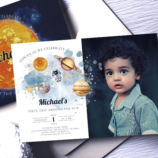 Uitnodiging voor eerste geboorte van buitenruimtes