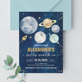 Uitnodiging voor eerste reis rond de zon in de bui