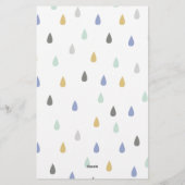  uitnodiging voor eerste verjaardag van Cute Panda Briefpapier (Achterkant)