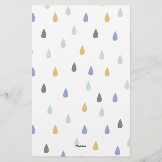 uitnodiging voor eerste verjaardag van Cute Panda Briefpapier (Achterkant)