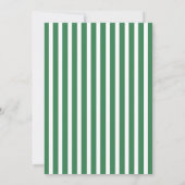 Uitnodiging voor eerste verjaardag van Green Jacke (Achterkant)