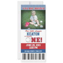 Uitnodiging voor eerste wedstrijd Baseball