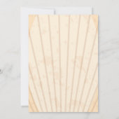 Uitnodiging voor eerste wedstrijd honkbal (Achterkant)