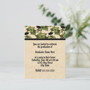 Uitnodiging voor eindexamen Ivy-feestje