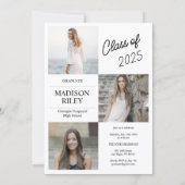 Uitnodiging voor eindexamen middelbare school (Achterkant)