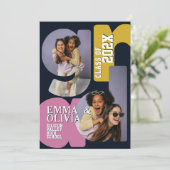 Uitnodiging voor eindexamenfeest  (Staand voorkant)