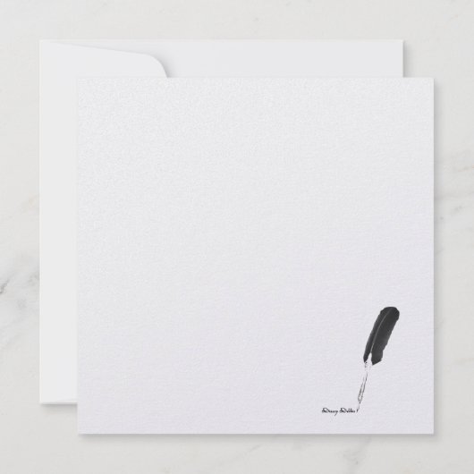 Uitnodiging voor Elegant Blue & Silver Holiday Par (Achterkant)