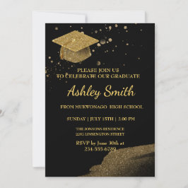 Uitnodiging voor Elegant Chic Afstuderen