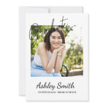 Uitnodiging voor Elegant Chic Afstuderen