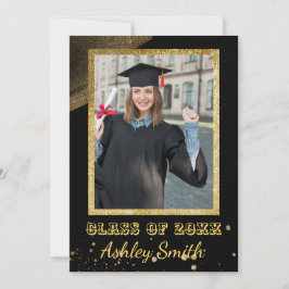 Uitnodiging voor Elegant Chic Afstuderen