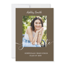 Uitnodiging voor Elegant Chic Afstuderen