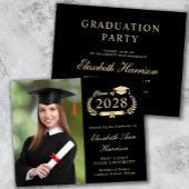 Uitnodiging voor Elegant Photo College Graduparty
