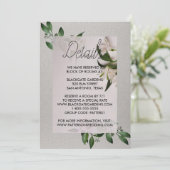 Uitnodiging voor elegante behuizing (Staand voorkant)