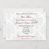 Uitnodiging voor elegante Corporate Party (Achterkant)